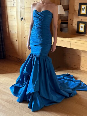 liancarlo evening dresses Elegant Off the Shoulder Brown Long Prom Dress with High Slit, Off Sho –  abcprom