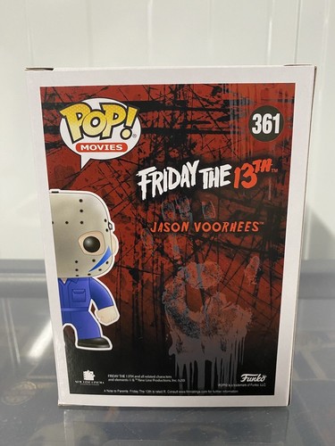 Jason Voorhees Funko Pop! Vinyl #361 Friday The 13th Special Edition - Picture 3 of 6