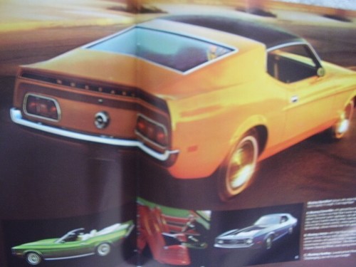 1971 FORD SORT MODEL ORIGINAL BROCHURE MUSTANG TORINO MAVERICK FREE POSTAGE - Picture 4 of 7
