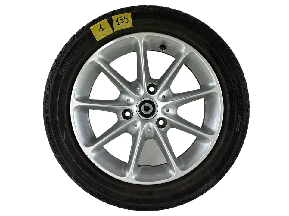 15 Zoll ORIGINAL SMART WINTERRÄDER A4514010202 + A4514010502 - Bild 2 von 4