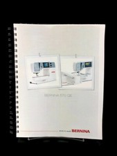 Bernina 570 QE B570 Sewing Machine Manual Instructions User Guide COLOR COPY