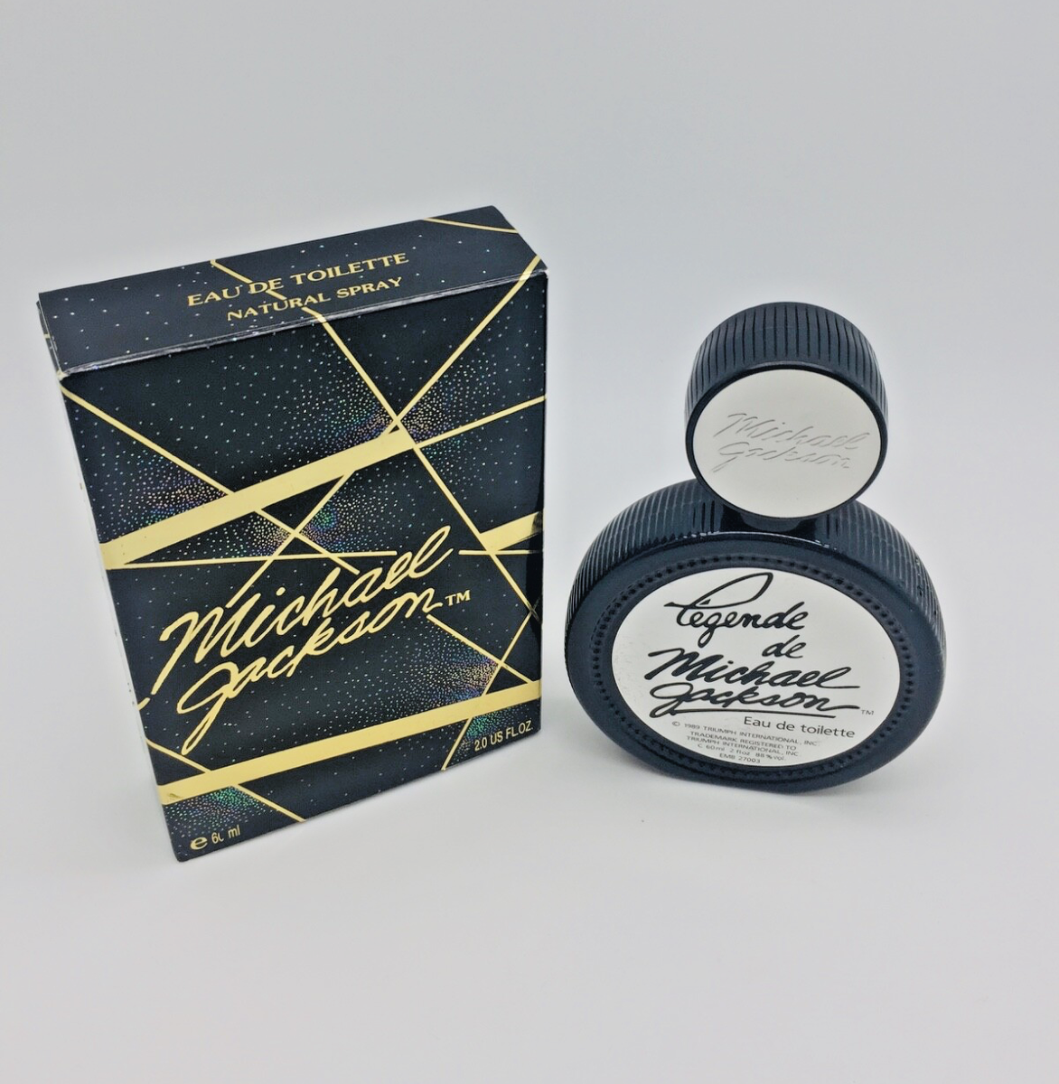 LÉGENDE DE MICHAEL JACKSON EAU DE TOILETTE 60ML / 2.0FL.OZ VINTAGE