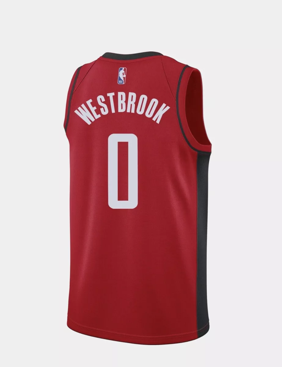 NEW/TAGS Men's Houston Rockets Nike Russell Westbrook Swingman