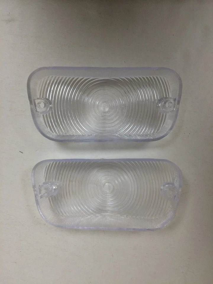 Juego de lentes intermitentes delanteros transparentes Fiat 1500 -NUEVO- #240 Foto 2 de 2