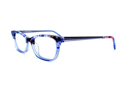 Vera Bradley Blue Tortoise Ombre Cat Eye Eyeglasses Twilight