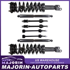 Front Rear For 2006-2008 Dodge Ram 1500 5.7L 4WD 5 Lug Struts Shocks w/ Sway Bar