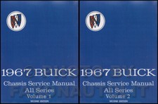 1967 Buick Service Manual Riviera GS Special Skylark LeSabre Electra Wagon Shop