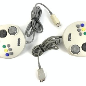 SEGA Saturn Multi Controller HSS-0137 Lot of 2 Tested As Is From Japan 6926 UT