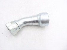 Parker 13743-24-24 45° 1-1/4" FJIC x 1-1/4" Hydraulic Crimp Style Hose Fitting