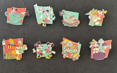 Disney Play In The Park Mystery  8 Pins Complete Set