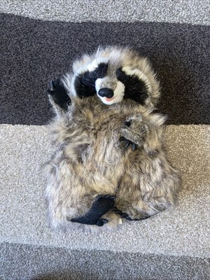 Folkmanis Raccoon Hand Puppet Plush