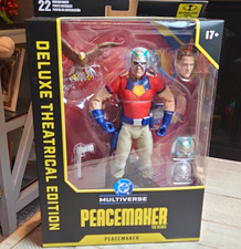 McFarlane Toys DC Multiverse Peacemaker Deluxe Theatrical Edition w Eagle NIB