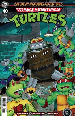 Pre-Order Teenage Mutant Ninja Turtles: Saturday Morning Adventures #40 Variant