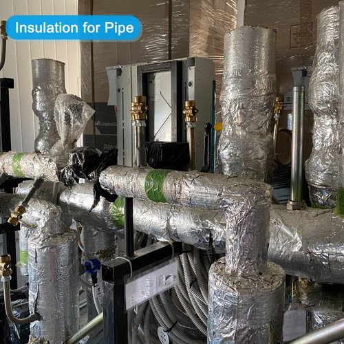 4FT x 23.6 Inch Pipes Wrap Insulation, 2pcs Cotton Tape for Pipes, Grey - Picture 6 of 6