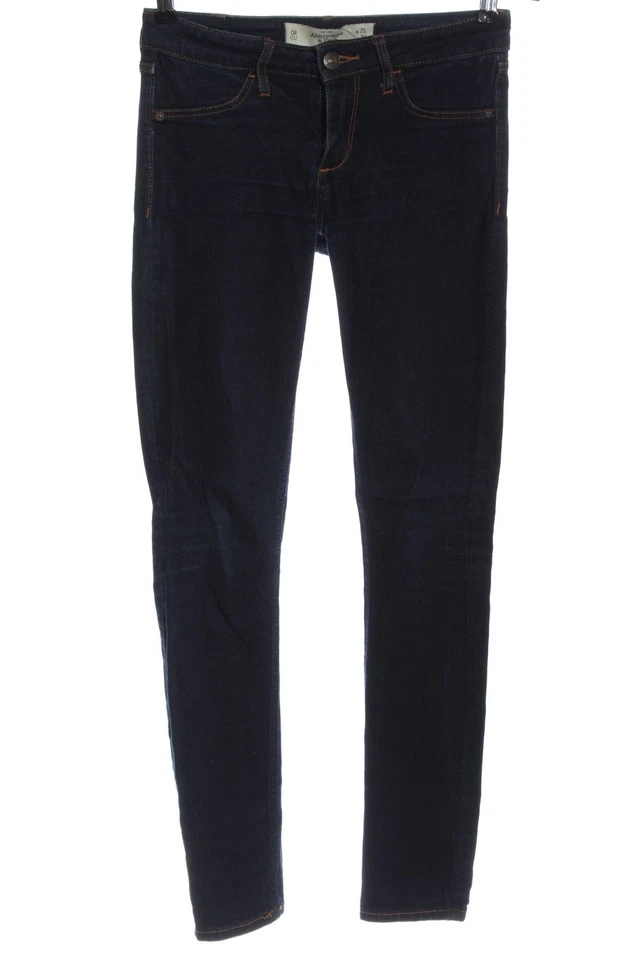 ABERCROMBIE & FITCH Jeans skinny Dames Jeans T EU 34 bleu style décontracté - Photo 1/4