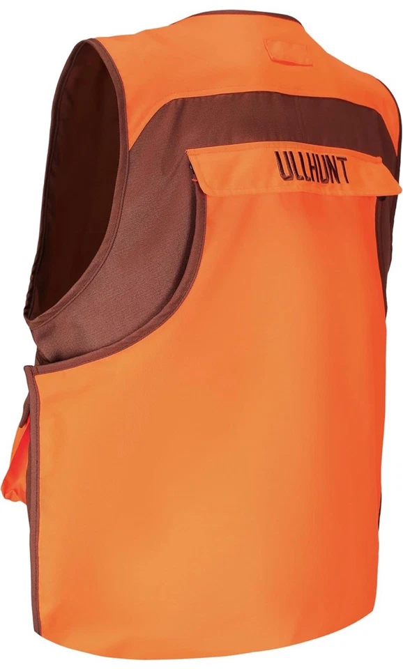 Upland Hunting Vest, Bird Game Vest with Front Pockets & Back Game Pouch Size L - Image 3 of 4