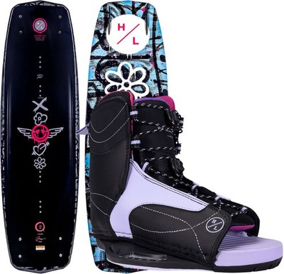 HYPERLITE Wakeboard Set Wakeboardbindung JOURNEY 136 2026 inkl. JINX Boots Wake 