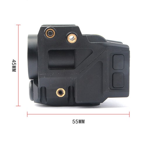 Flashlight Green/Red/Blue Laser Sight Combo For Glock 17 19 Taurus G2C G3C Rifle - Foto 8 di 15