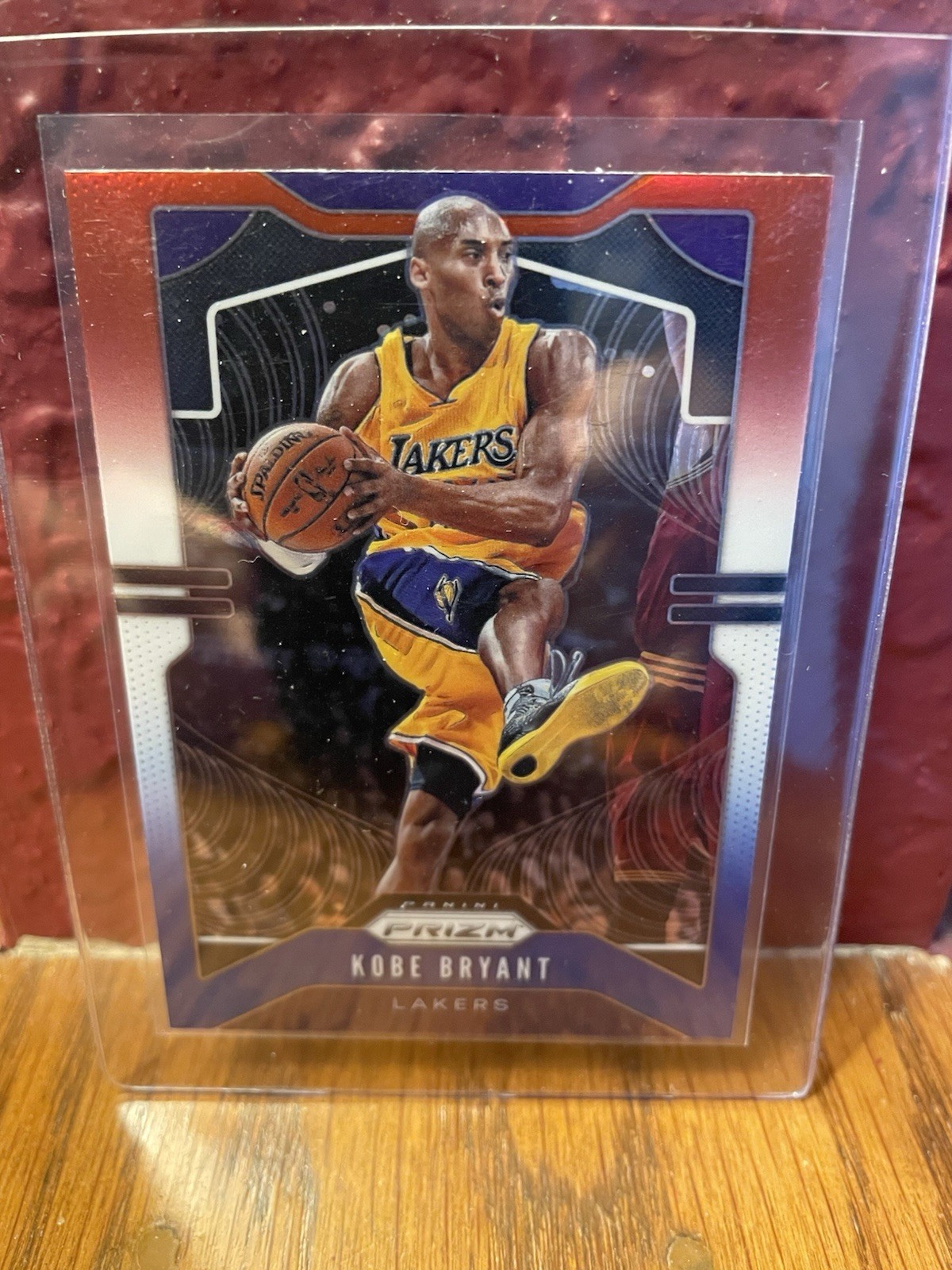 2019-20 Panini Prizm Kobe Bryant Red/White/Blue Prizm Lakers HOF 🏀🔥🏀🔥