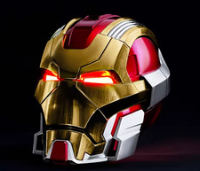 Iron Man Mk17 Heart Breaker Helmet 1/1 Wearable English Voice-controll Mask Gift