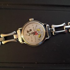 Bradley Fat Boy Pie Eye Mickey Mouse Watch 50 YEARS OF TIME Swiss Ltd Ed