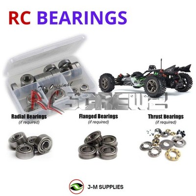 RCScrewZ Metal Shielded Bearings arrm011b for ARRMA Raider XL BLX AR102646 | KIT