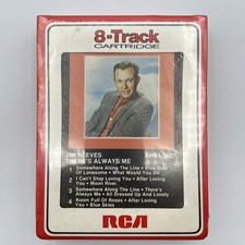 Jim Reeves - There's Always Me - 8 Track Tape - New and Still Sealed