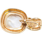VINTAGE ESTATE SOLID 14K YELLOW GOLD MABE PEARL MAZZA BARTHOLOMEW PENDANT #7819 — photo 3