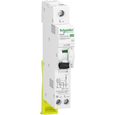 Schneider A9D56810 Acti9 Pon RCBO Typ B10