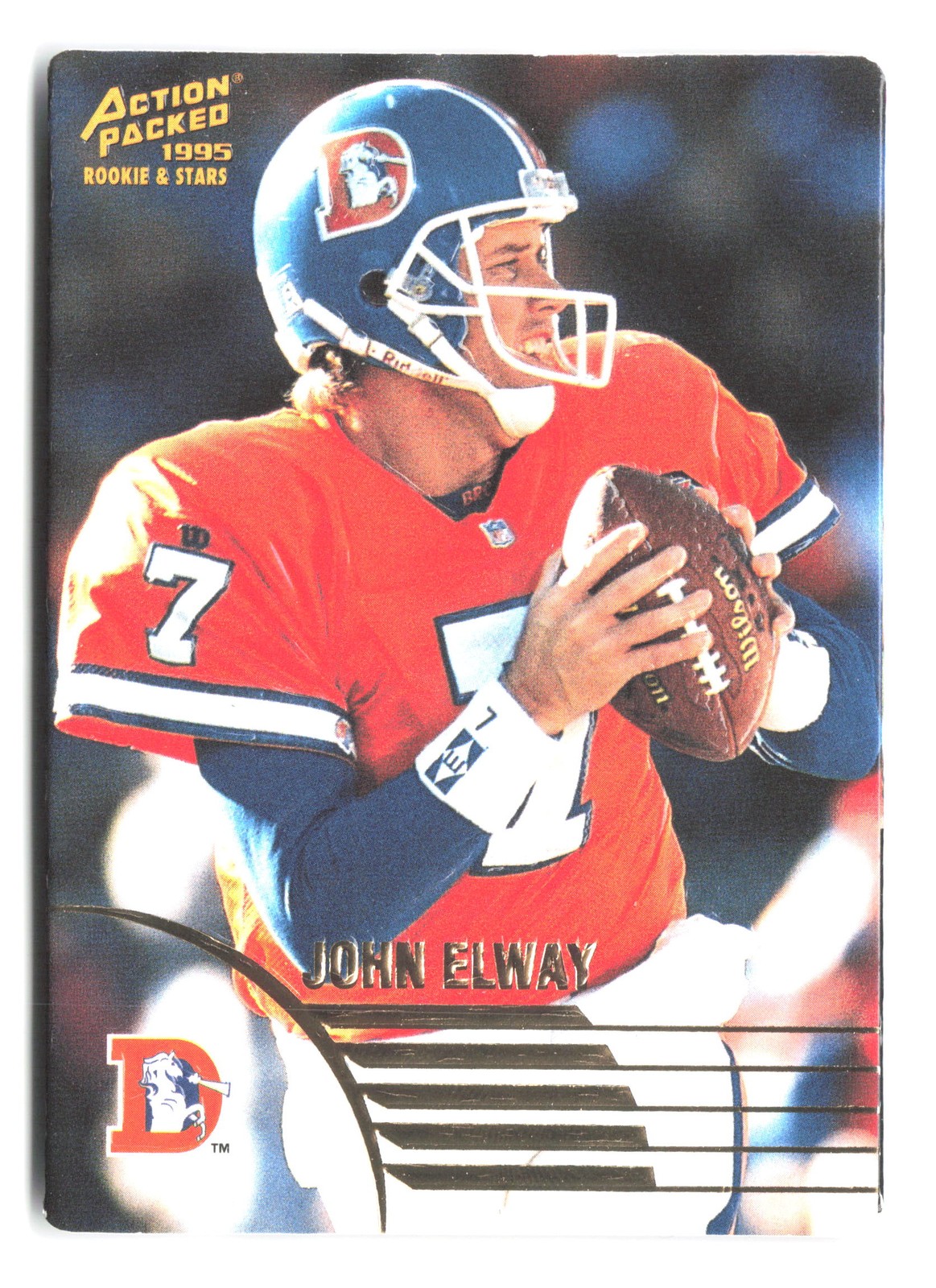 1995 Action Packed Rookies & Stars #14 John Elway