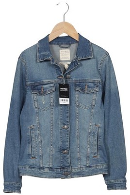 Esprit Jacke Damen Anorak Jacket Kurzmantel Gr. M Baumwolle Blau #4mjjzjb