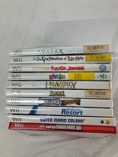 Nintendo Wii Games: Super Mario Galaxy New Super Mario Grim Adventures & More!