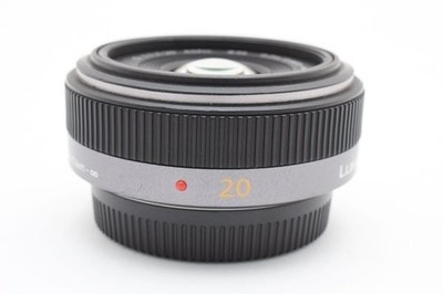 Panasonic LUMIX G 20mm F1.7 ASPH Lens Black 4/3 Camera H-H020 | eBay