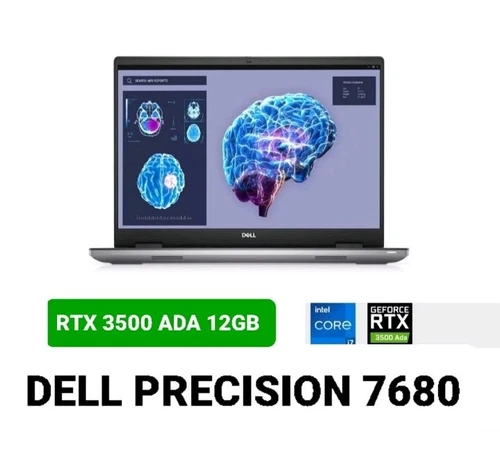 DELL Precision 7680 16" i7-13850HX NVIDIA RTX 3500 ADA  12GB RAM 64GB SSD 1TB 