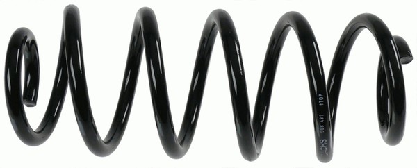 1X Sachs Fahrwerksfeder 998 431 FüR A6 Audi 4B5 C5 4B2 14,25Mm 4B4 Avant 4B6 TDI-image