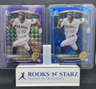 KONNOR GRIFFIN RC 2 Card Lot 2025 Bowman Chrome /250 and Sapphire - Pirates
