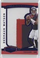 2018 Panini Plates & Patches Full Coverage Blue 21/45 Deshaun Watson #FC-DW v1x