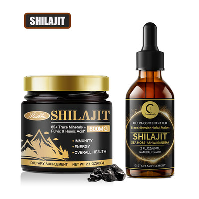 100% Organic Himalayan Shilajit, Pure Soft Resin, Extremely Potent, Fulvic Acid