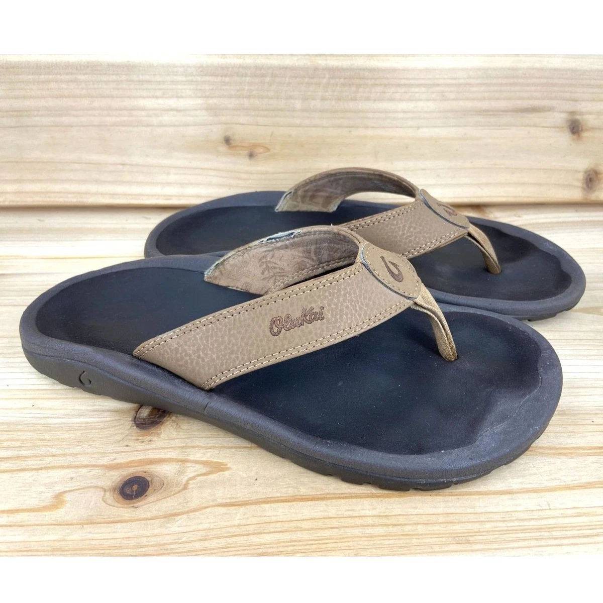 Olukai W11/M9.5 Blue Cross Slides‎ Oofos 1100 Slide Unisex Sandals - Shippy Shoes main image 2