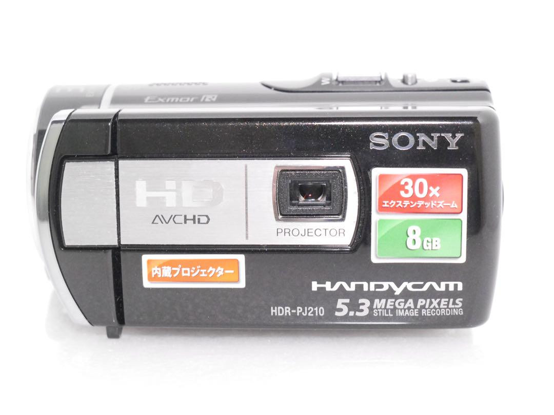 SONY ソニー HDR-PJ210 デジタルHDビデオカメラレコーダー HDR-PJ210 | デジタルビデオカメラ Handycam ハンディカム | ソニー