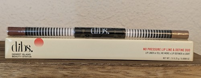 #ad Title:DIBS No Pressure Lip Line amp; Define Duo Tell Me More x Light NIB Sealed $11.99
