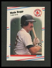 1988 Fleer Classic Miniatures #4 Wade Boggs Baseball Card