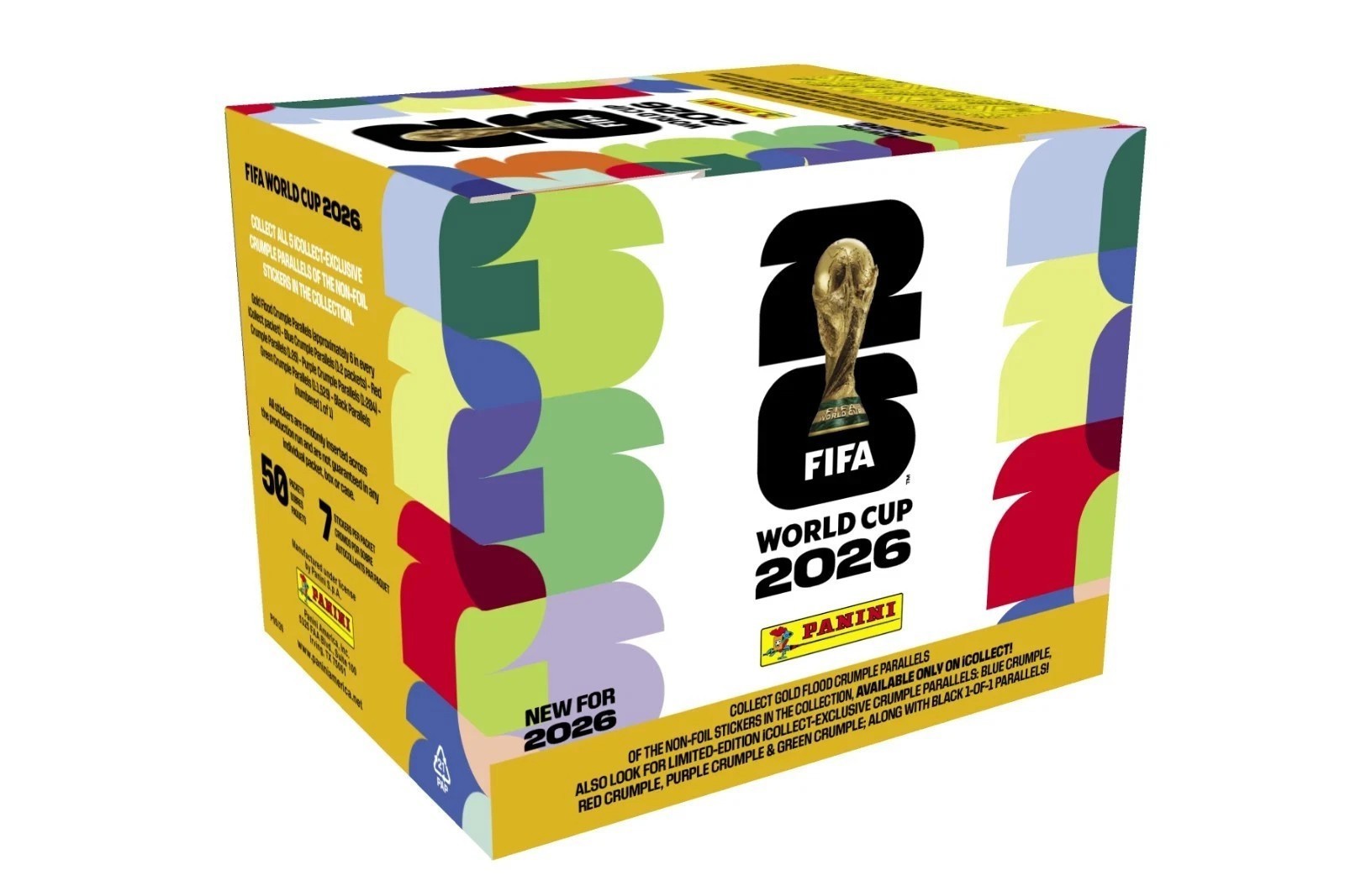 Panini FIFA World Cup 2026 Hard Cover Album Version SEALED! Collect