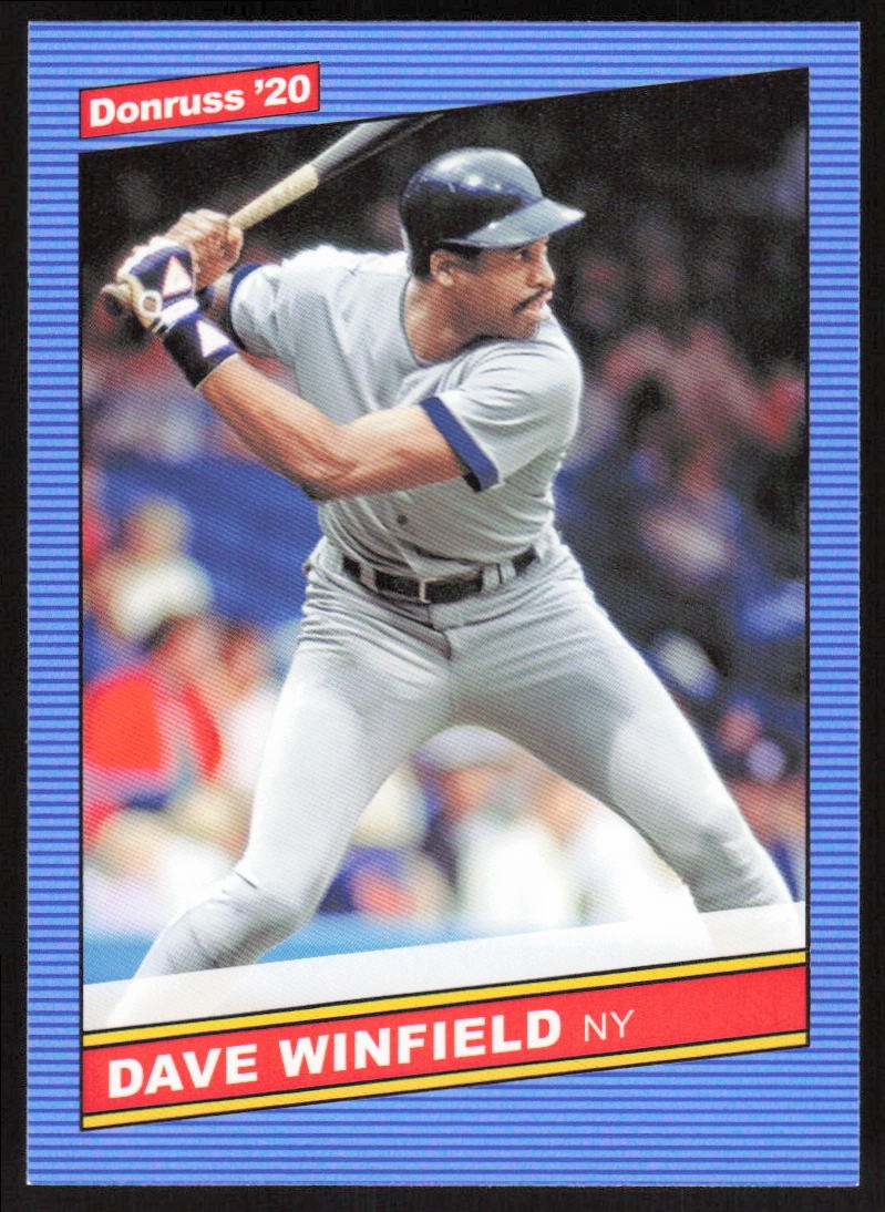 2020 Donruss Dave Winfield #232 New York Yankees