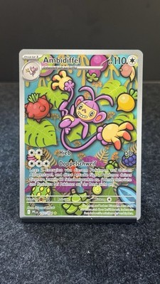 Pokemon Ambidiffel Deutsch Nm Illustration Rare 107/094 Pokemonkarte