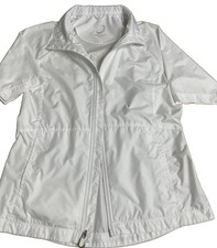 Zero Restriction Wmns Small White Full Zip Li...