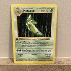 Metapod - 1st Edition Shadowless Base Set - 54/102 - Pokemon TCG 1999 WOTC - MP