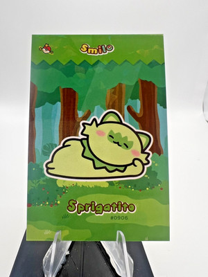 Sprigatito #906 - Cracked Ice Holo - Smile Card Database- Pokemon