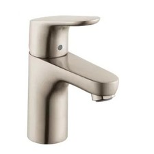Hansgrohe 4371820 Focus Single Hole Bathroom Faucet with EcoRight, Quick Clean,