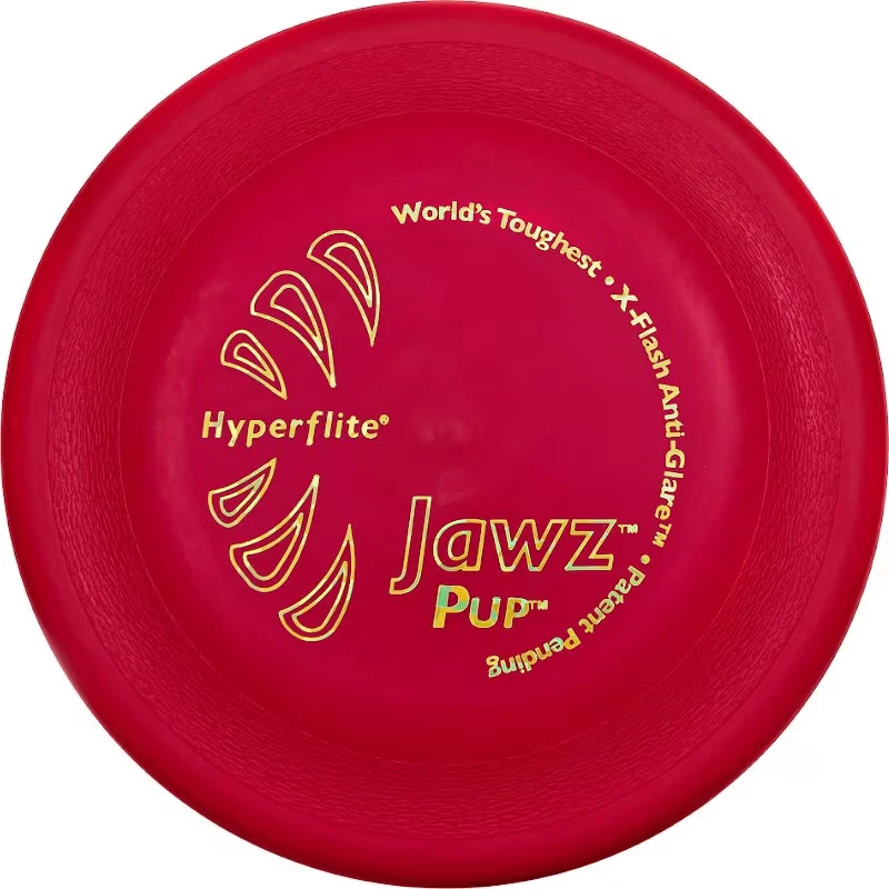 Hyperflite JAWZ Dog Frisbee Disc 7" Pup Size: Assorted Colors: Mango, Blue, Lime - Image 3 of 3